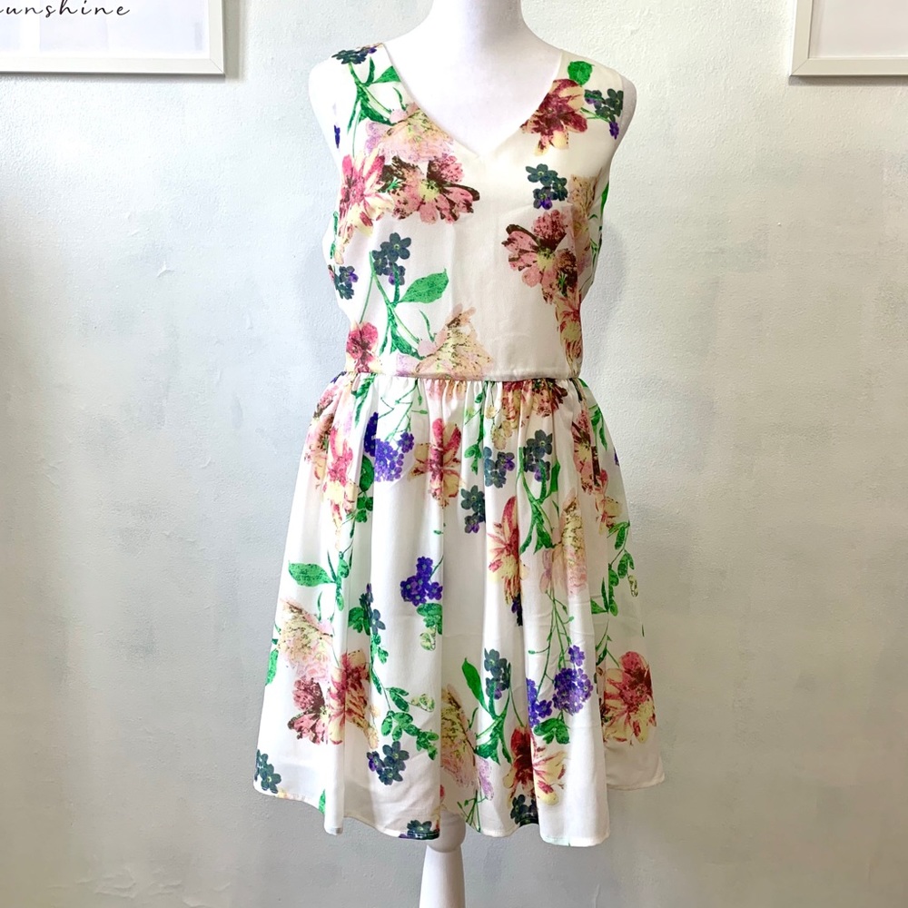 Jack Summer Floral Print Dress